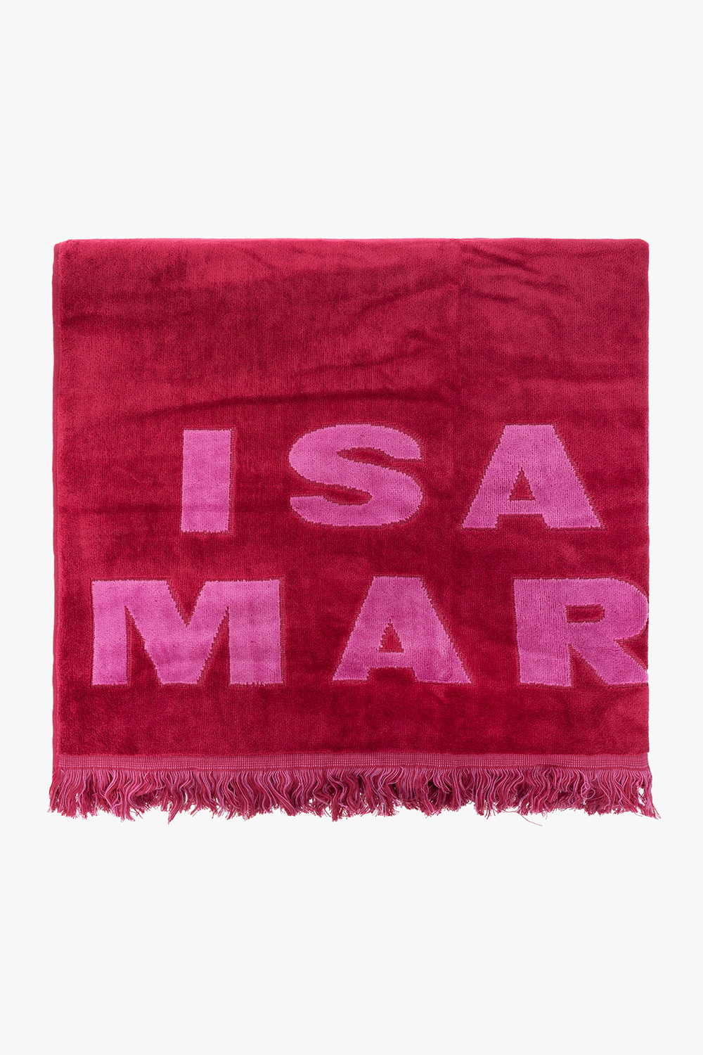 Pink 'Soverato' beach towel Isabel Marant